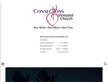 Tablet Screenshot of connectionsvineyard.org